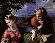 RAFFAELLO Sanzio Holy Family below the Oak oil